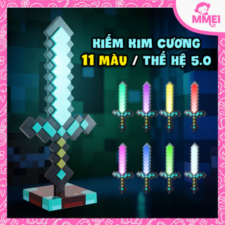  Mô hình Kiếm Kim Cương LED phát sáng đèn ngủ,đồ chơi cằm tay có đế đứng - MMEI 