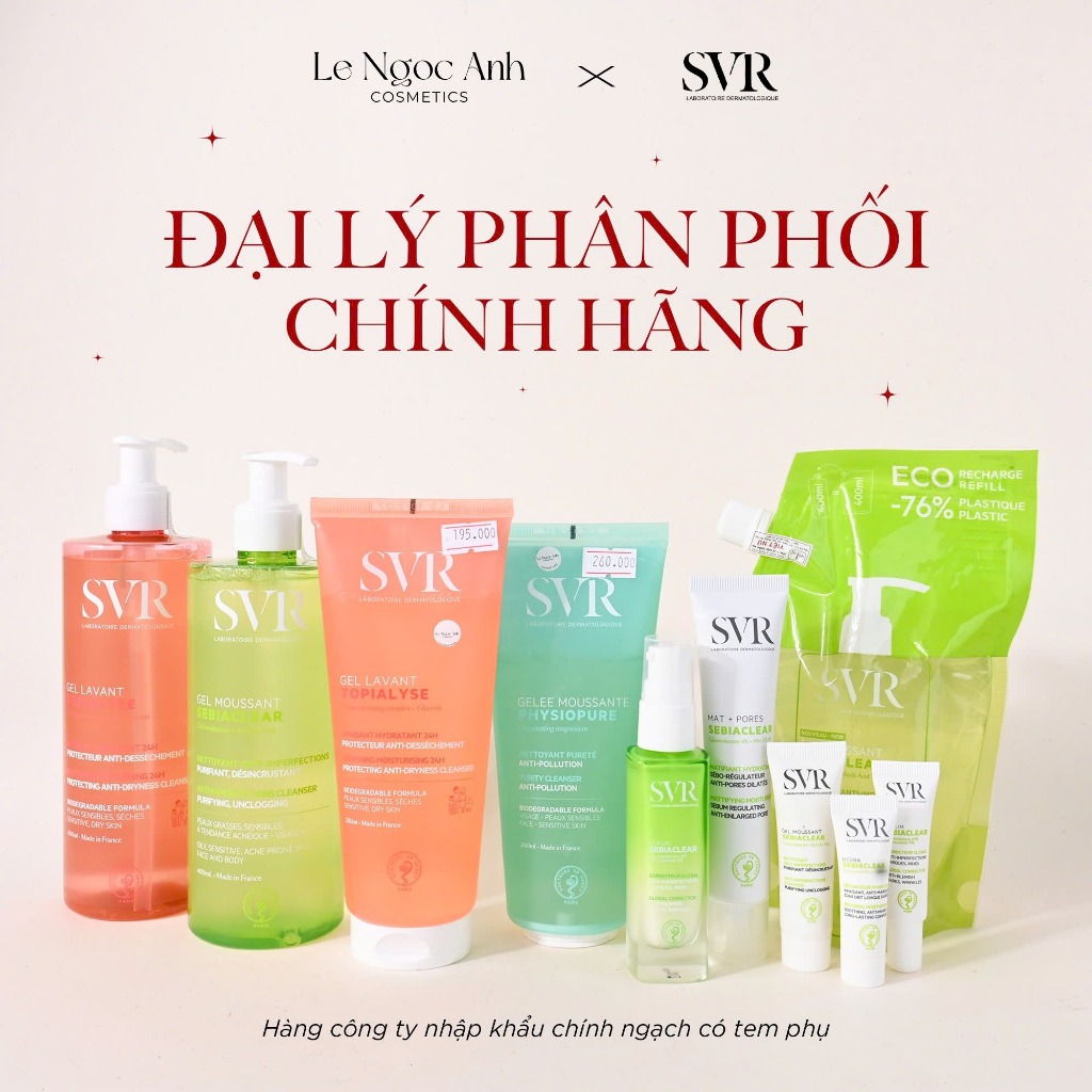 Sữa Rửa Mặt SVR Sebiaclear Gel moussant 400ml