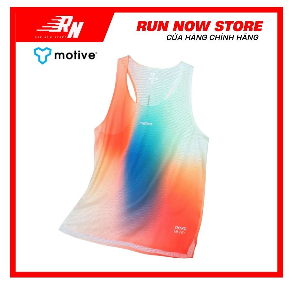 Áo Chạy Bộ Motive Airwear Singlet Cam