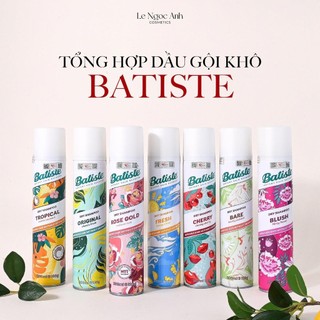 [Hàng công ty] Các Dòng  Dầu Gội Khô Batiste 200ml