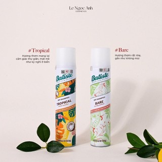 [Hàng công ty] Các Dòng  Dầu Gội Khô Batiste 200ml