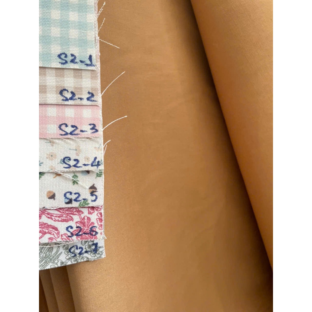 Vải canvas may túi tote