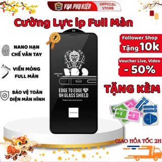 Kính cường lực iphone KTMStore KK ip Full Màn 6plus/7plus/8/8plus/x/xs/xs max/12 pro/11 12 13 14 15 16 promax 17PROMAX