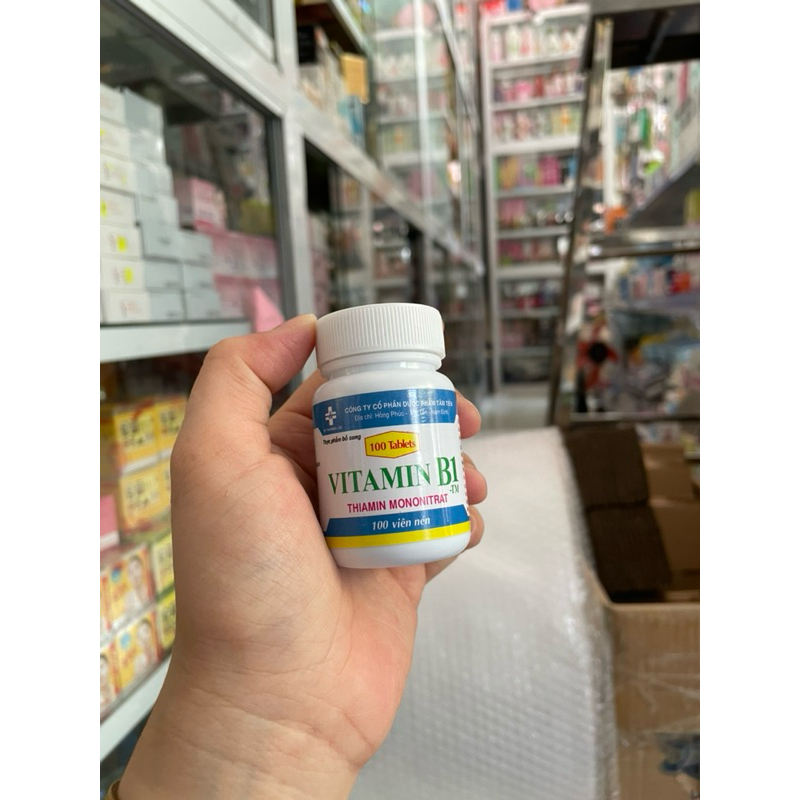 2 lọ Vitamin B1 Công Ty Vinaphar bổ sung tăng sức đ.ề khá.ng, giảm rụng tóc, k.ích t.hích mọc tóc nh