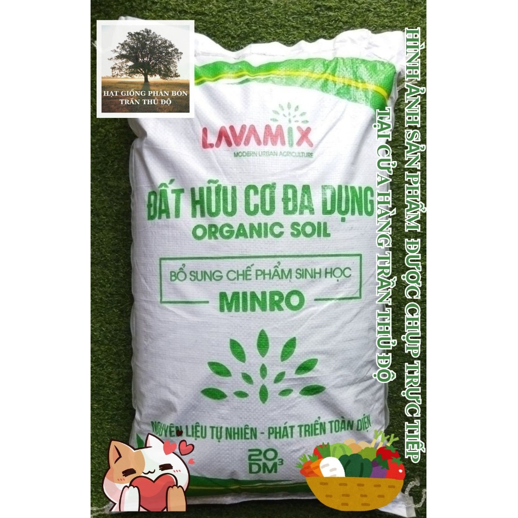 ĐẤT HỮU CƠ ĐA DỤNG LAVAMIX 20DM3