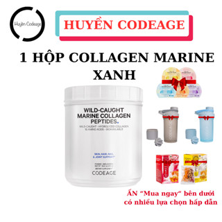  Bột   Collagen xanh  Thủy Phân  Marine Collagen Peptides Codeage 450g thủy phân da cá  Huyền Codeage  