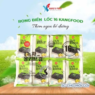 Rong Biển Ăn Liền Hàn Quốc Lốc 16 Gói