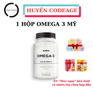 Viên nang dầu cá Omega-3 Amen Codeage 90 viên  Huyền Codeage  