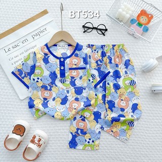 ĐỒ BỘ TOLE LANH BÉ TRAI MẶC NGỦ