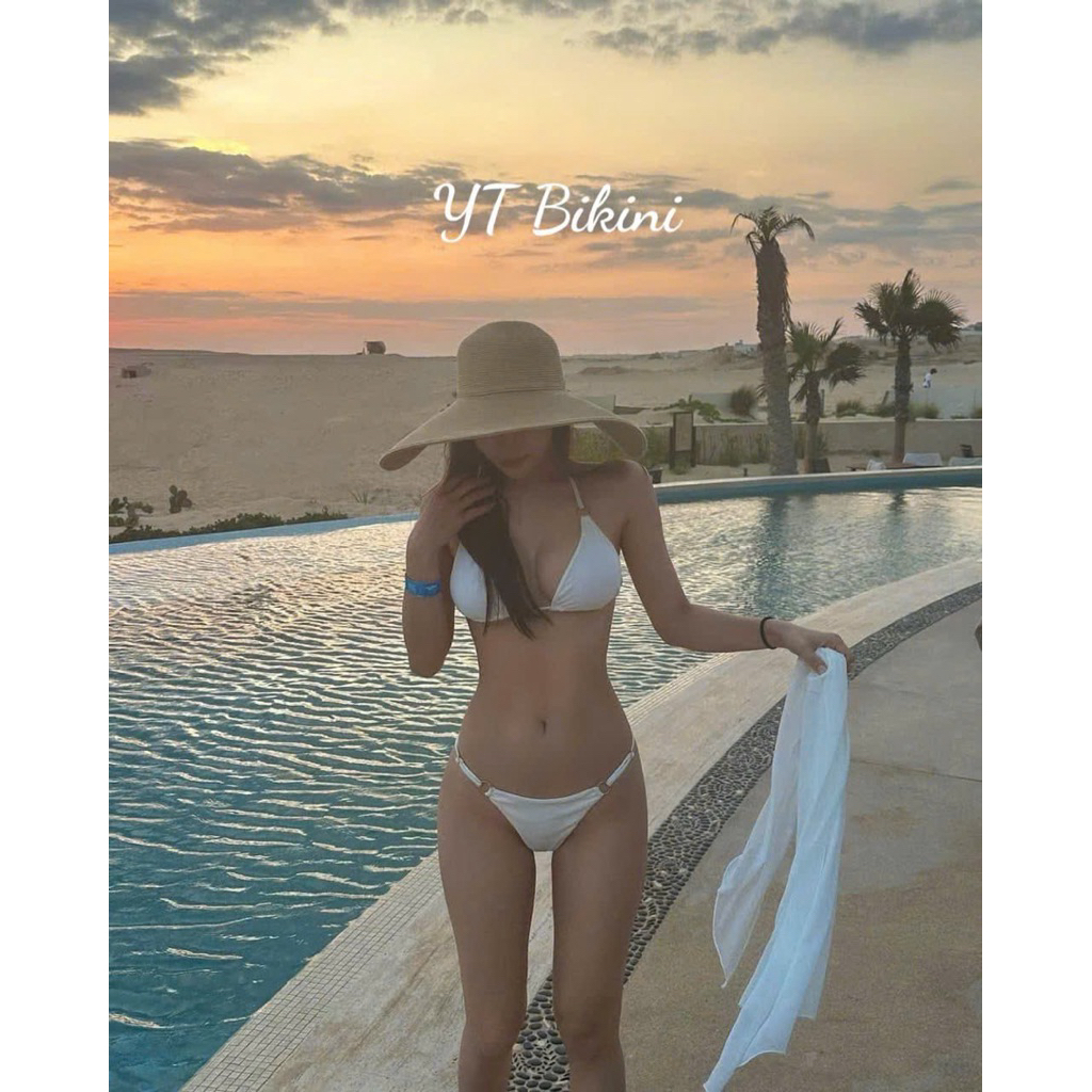 Bikini 2 mảnh Tam giác khoen nhỏ ( sẵn hàng - che tên) | BigBuy360 - bigbuy360.vn