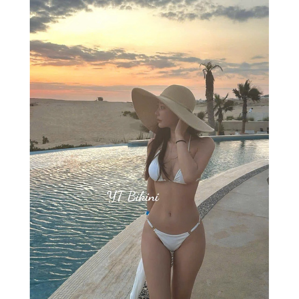 Bikini 2 mảnh Tam giác khoen nhỏ ( sẵn hàng - che tên) | BigBuy360 - bigbuy360.vn