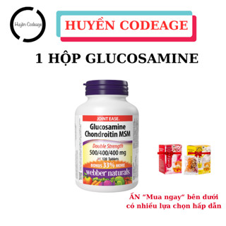  Viên uống bổ khớp Glucosamine Chondroitin MSM WEBBER NATURALS Hộp 120 viên - Huyền Codeage 