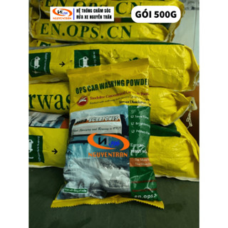  BỘT RỬA XE KHÔNG CHẠM OPS VÀNG GÓI 500G RỬA XE CHUYÊN NGHIỆP GARA Ô TÔ 