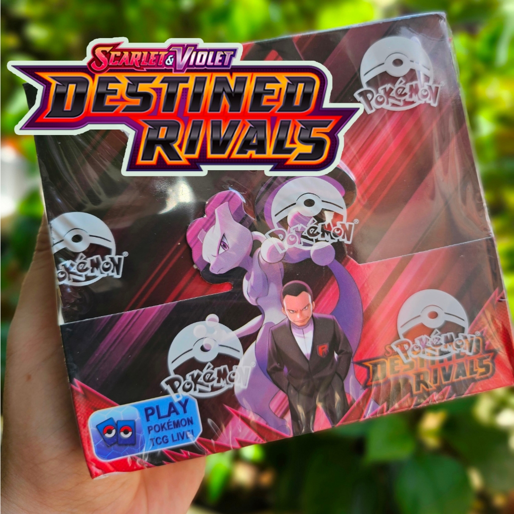 🌟GIÁ SỐC🌟 Hộp Bài Pokemon 36 Gói 360 Thẻ Destined Rivals Journey Together Prismatic Evolutions Mega 