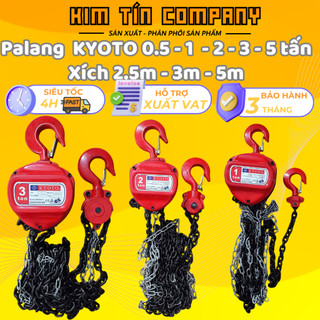  Pa lăng xích kéo tay 1 tấn Kyoto sản xuất theo tiêu chuẩn Japan 1 tấn - 3 tấn - Kin Tín Company Kho Quận 12 