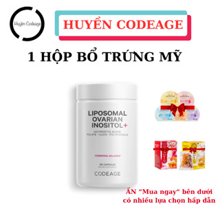  Viên Bổ Trứng Codeage Liposomal Ovarian Inositol 120 viên -   Huyền Codeage   