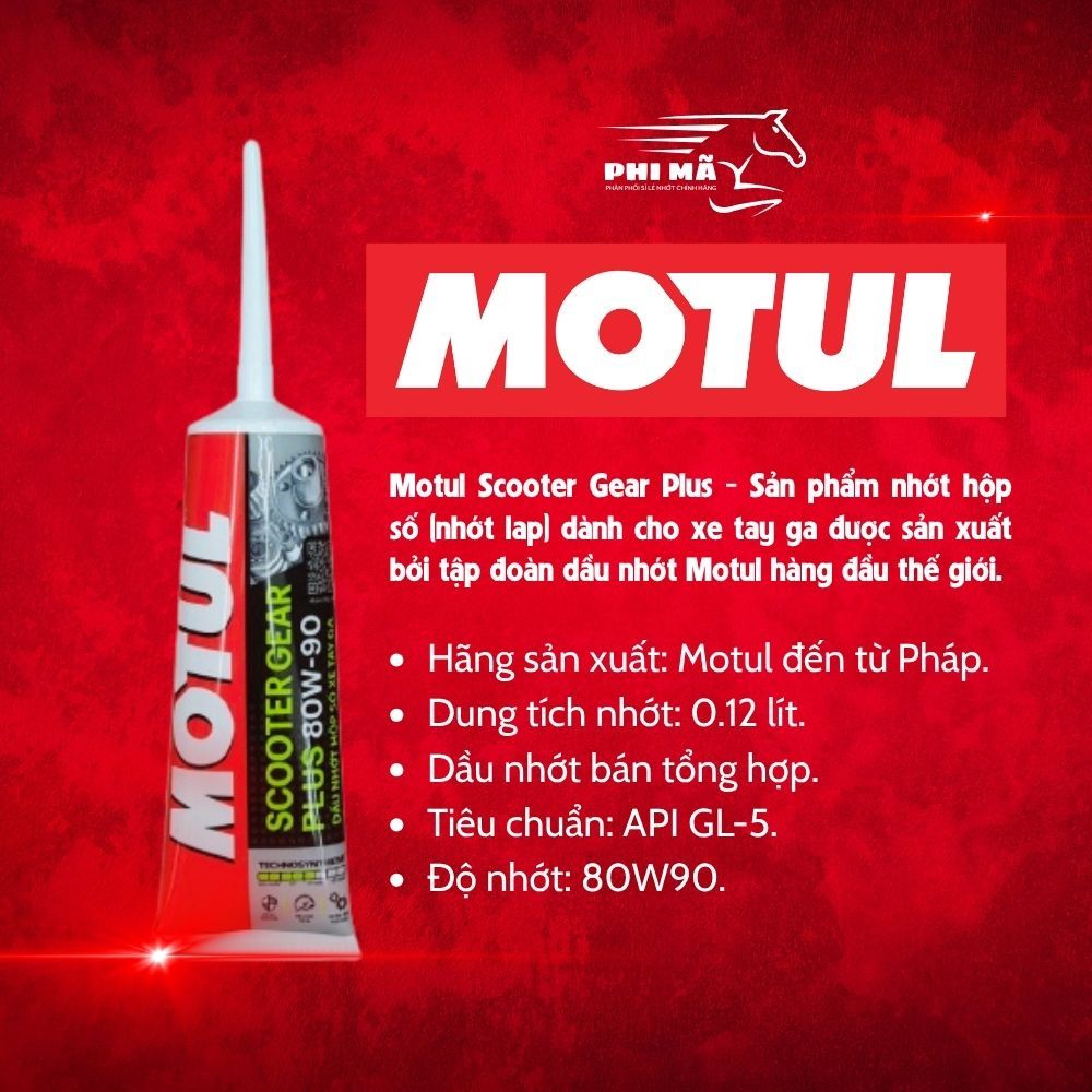 Nhớt hộp số xe ga Motul, nhớt láp xe ga Motul, nhớt hộp số dành cho xe tay ga - DẦU NHỚT SỈ LẺ