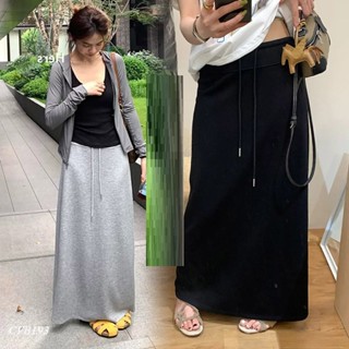  Chân váy bầu dây rút dáng dài CVB193 