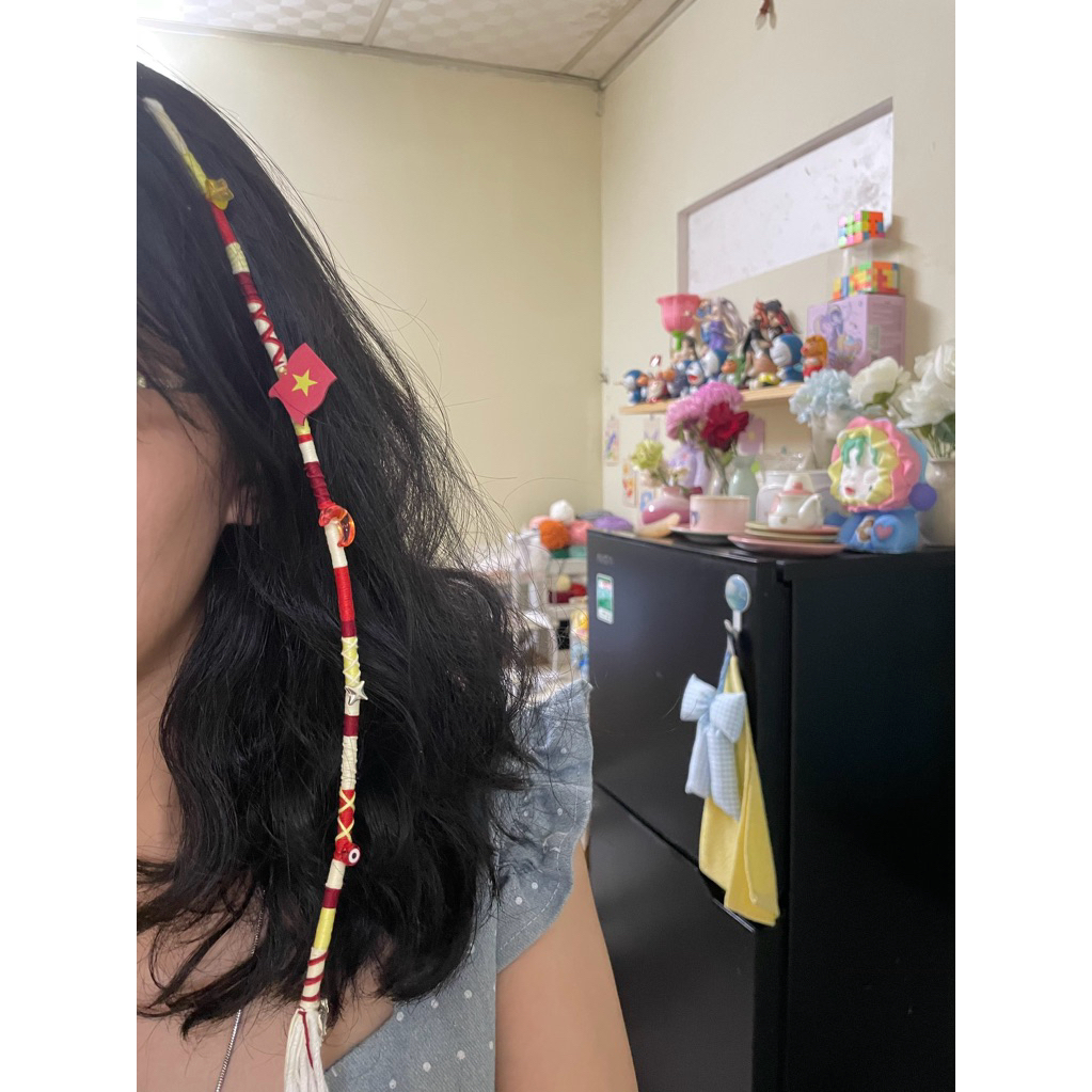 Kẹp hairwrap phố biển Nha Trang ( hình thật, gửi mẫu qua tin nhắn)