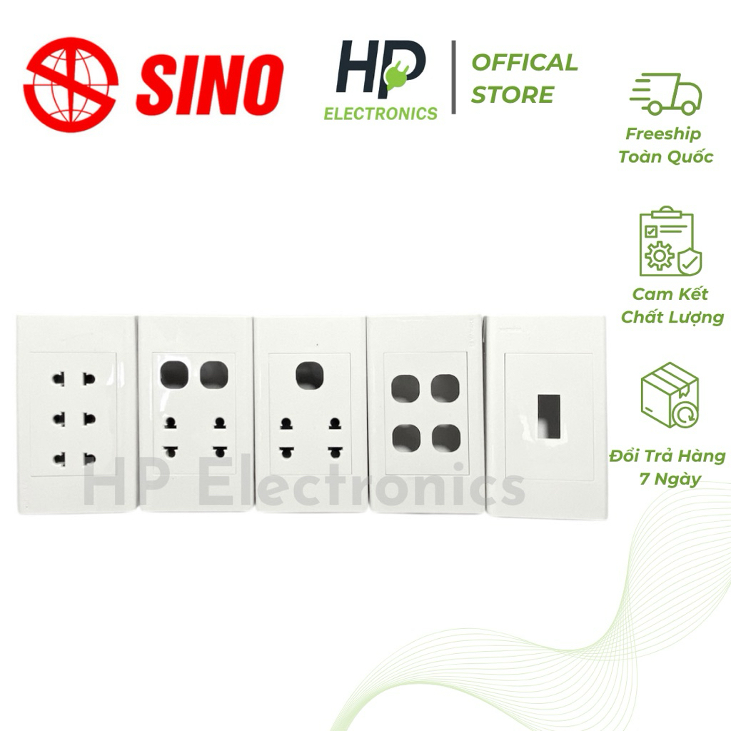 Mặt Ổ Cắm Điện Công Tắc  SINO VANLOCK
