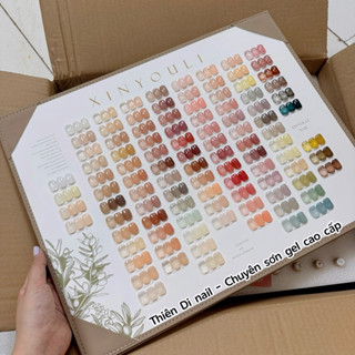 Set sơn thạch XINYOULI 100 màu + tặng kèm bảng màu