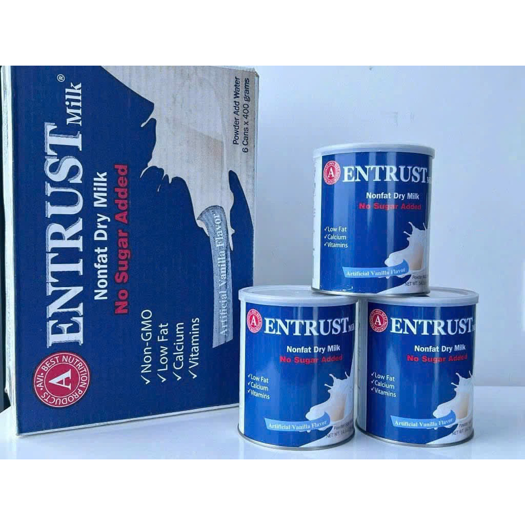 Sữa dành cho người tiểu đường ENTRUST #Mỹ