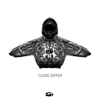  ÁO "BBY TECHBOI" 2 LAYER LEATHER SHELL HOODED JACKET 