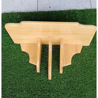  Kệ bàn thờ công giáo gỗ thông 50x25 cm  kiểu 3 chân đỡ để được 2 tượng cao 30cm hoặc 40cm 