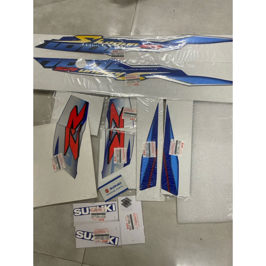 Bộ Tem (Tem Xe) Suzuki ShogunR Chính hãng Suzuki