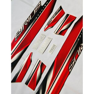 Tem Sirius (3 lớp) màu đỏ trắng đời 2019_Decal