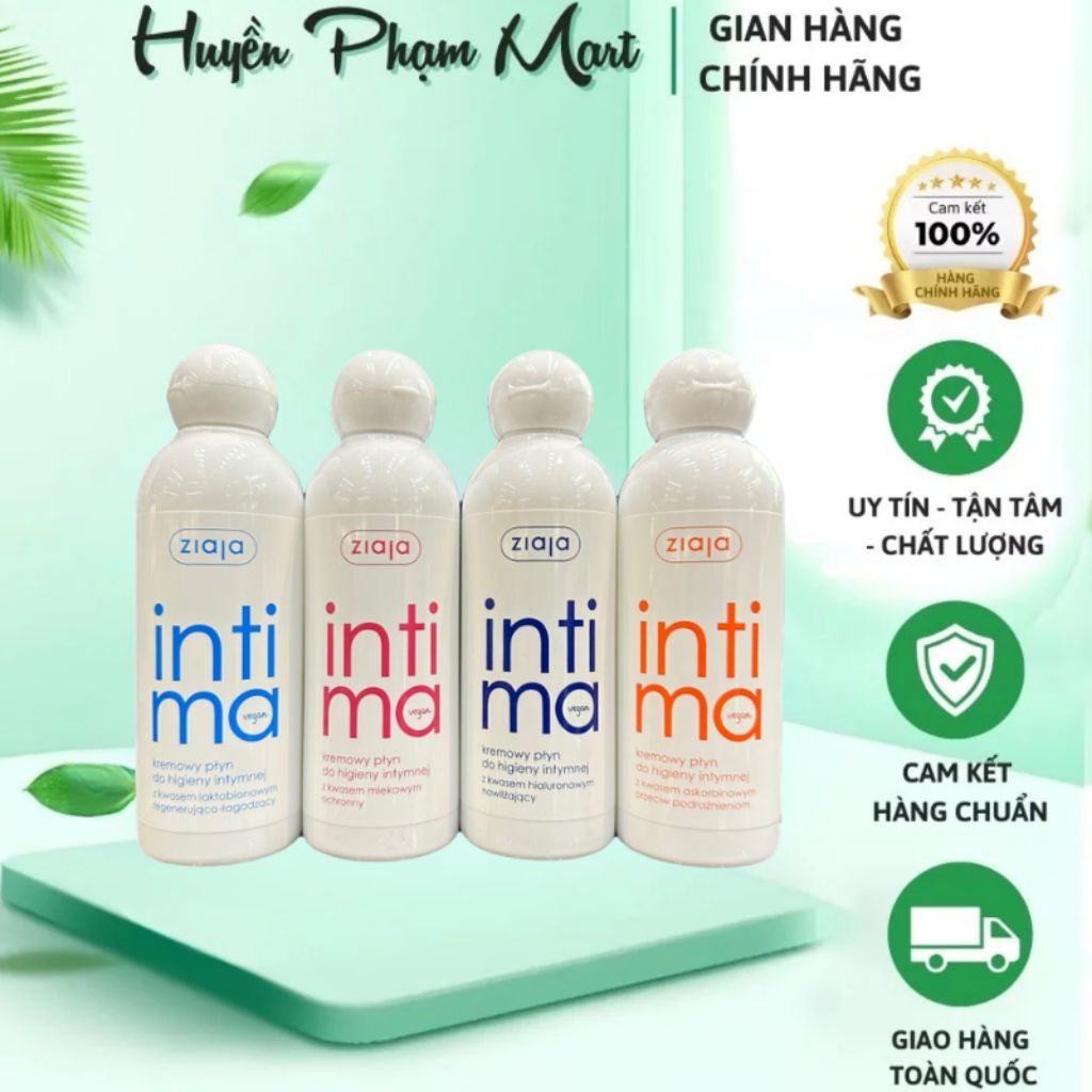 Dung Dịch Vệ Sinh Phụ Nữ Intima Ziaja 200ml
