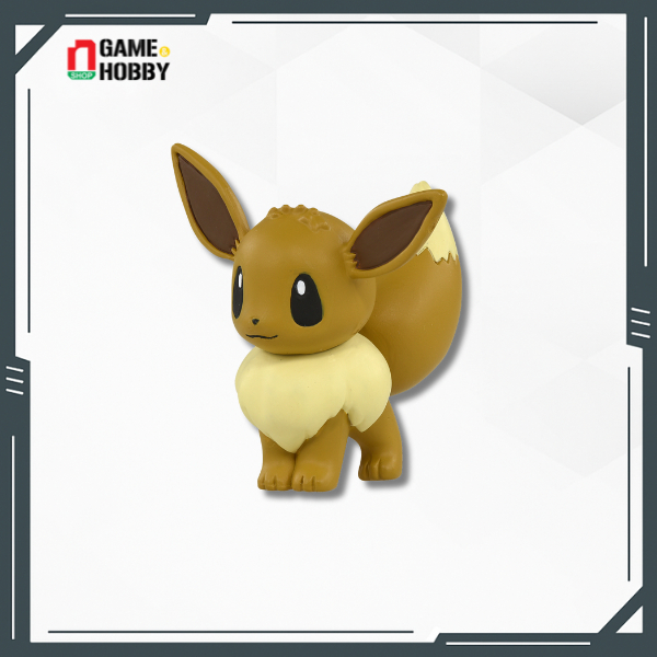 MÔ HÌNH POKEMON MONCOLLE MS-02 EEVUI - EEVEE -  CHÍNH HÃNG TAKARA TOMY