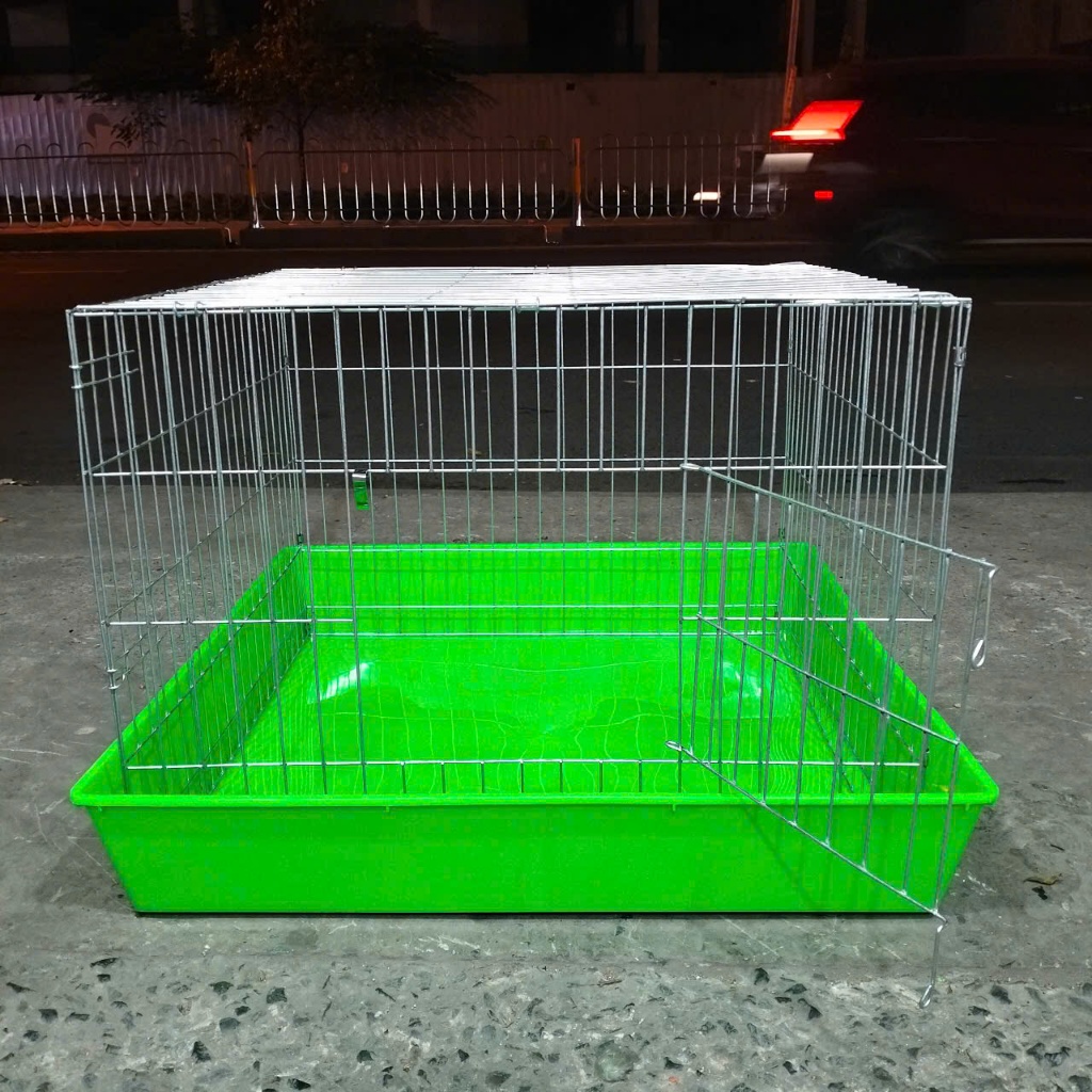 CHUỒNG GÀ 80 VUÔNG CAO 60 KẼM 3LI NAN KHÍT 4CM NUÔI GÀ TRE, GÀ KIỂNG