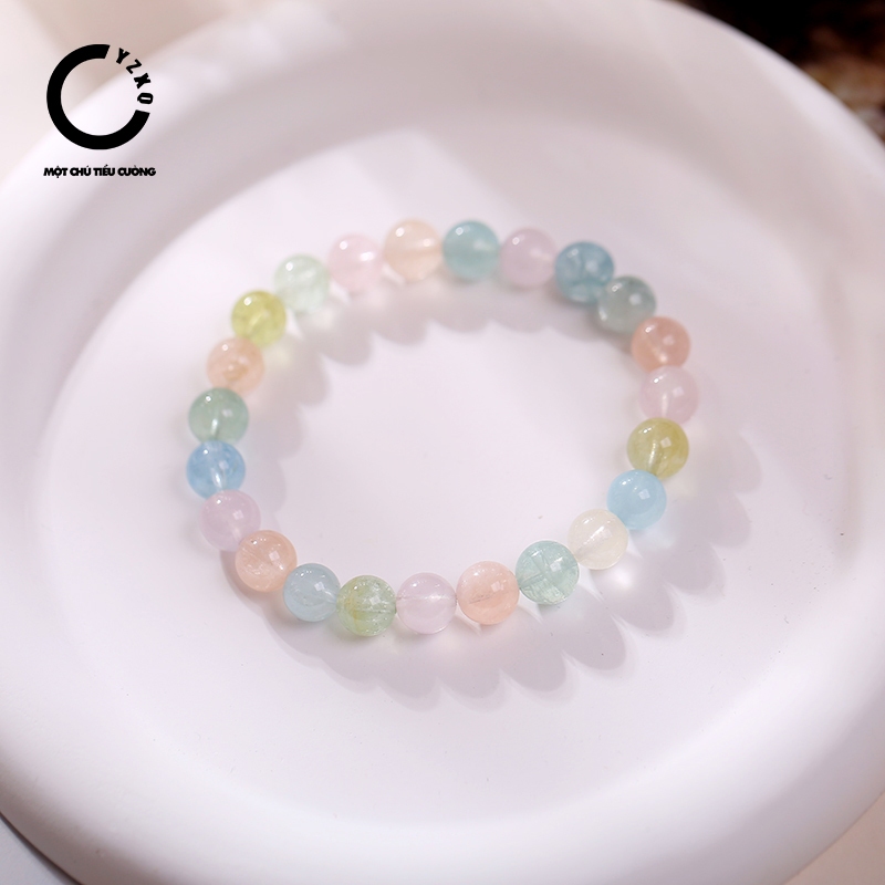 Vòng Tay Đá Morgan Pakistan Tự Nhiên YZXQ – Tụ Họp Năng Lượng - Mã S75A