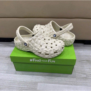 Dép Sục Cross Nam Nữ BAND Kim Cương Hàng Cao Cấp ,Sục Cross Sầu Riêng Quảng Châu (Tặng Kèm 8c Sticker Charm Ngẫu Nhiên)