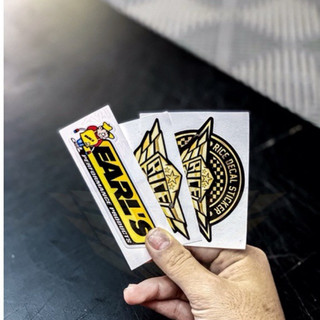 Tem dán sticker logo EARL'S Ricedecal