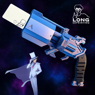  Máy bắn bài Kaito Kid Đồ chơi xếp hình 3D mô hình Kaito Kid long3dprinting 