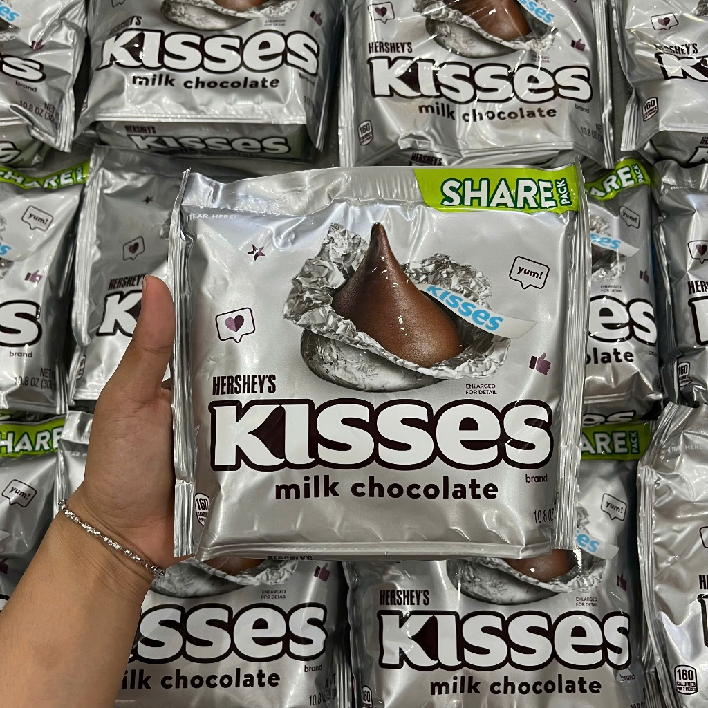 Socola Hershey's Kisses Mỹ nhập Mỹ 306g - Kẹo Socola Hershey's / Socola Kisses