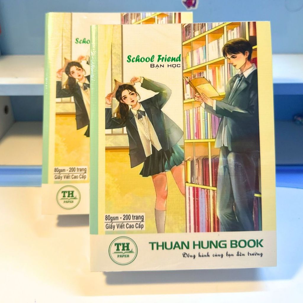 [ Mua 10 Cuốn Tặng 5 Cuốn Cùng Loại ] Tập Ô Ly 200 Trang Học Sinh Sinh Viên, Giấy Dày Viết Mượt Khôn