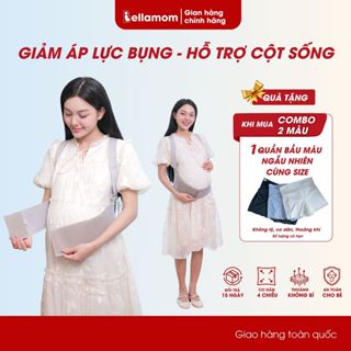 Đai nâng đỡ bụng bầu giảm đau lưng, co dãn 4 chiều thoáng khí, giảm rạn da và phù nề chân - Bellamom