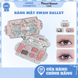 Bảng Phấn Mắt FLOWER KNOWS Swan Ballet