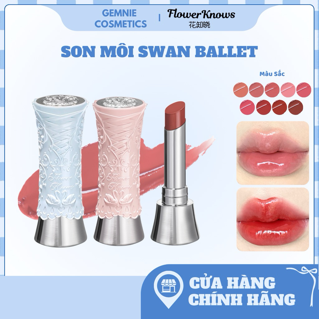 Son Môi FLOWER KNOWS Swan Ballet
