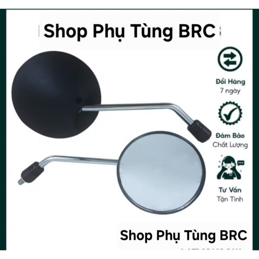Gương xe máy điện, xe đạp điện, Cub 50 cc, Cub 81, Cub học sinh, các loại xe chân gương 8 li thuận. 