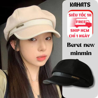 Mũ Nồi Nữ KAHATS Nón Beret Lưỡi Ngắn Phong Cách Thời Thượng Dễ Phối Đồ Cho Mùa Thu Đông MN16