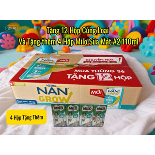  Sữa NAN Nước 110Ml   Mua 1T Tặng 12 Hộp Cùng Loại Và Tặng  Thêm 4 Hộp Milo Sữa Mát Đạm Quý A2  Tặng Thêm Hấp Dẫn  