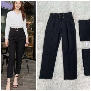 Quần Baggy Ống Đứng Học Sinh, quần baggy công sở chất tuyết mưa
