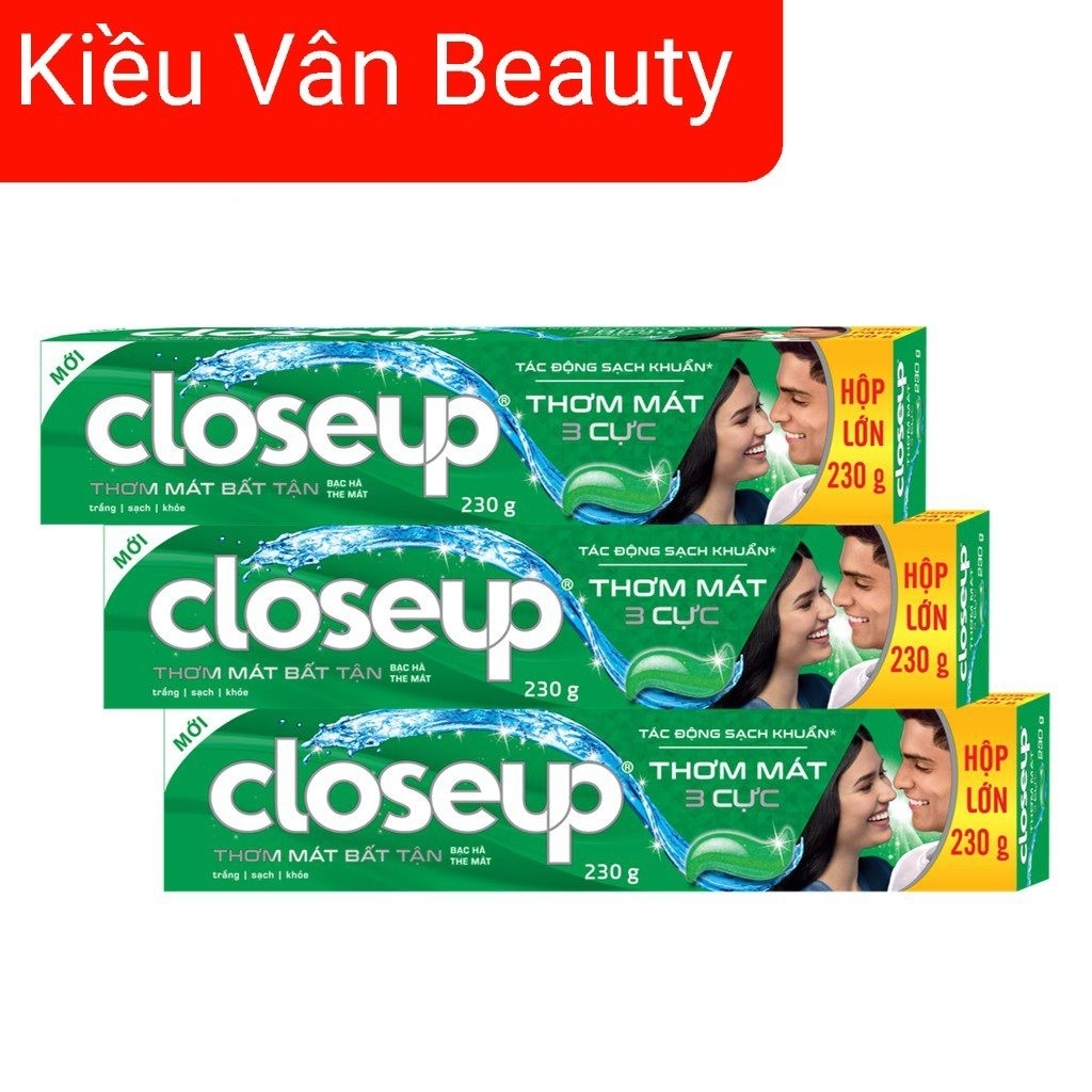 (Combo 6 tuýp) Kem đánh răng CLOSEUP 230g