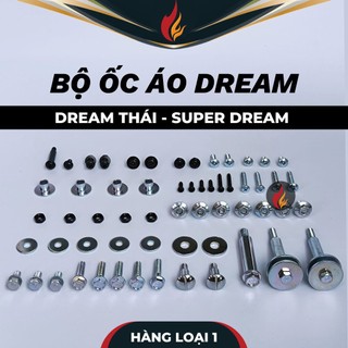  Bộ ốc dàn áo xe Dream Thái - Dream Việt   Phụ Tùng - Phụ Kiện   
