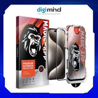 Kính cường lực iPhone KK Tự Dán Full Viền Cho Điện Thoại iP15/14/13/12/11 Pro Max Xs Max Xr X