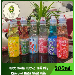 Nước Soda Hương Trái Cây Hata Nhật Bản 200ml